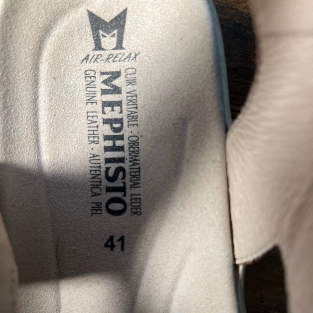 Brand New Mephisto Brown Leather Air Relax Sandals - Picture 6 of 7